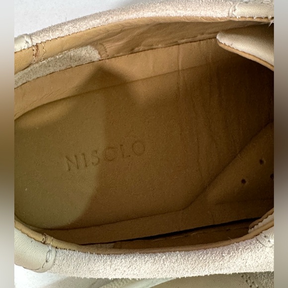 Nisolo Bria Go-To Court Sneakers. Women’s size 11 M. Color Bone. - Picture 7 of 10